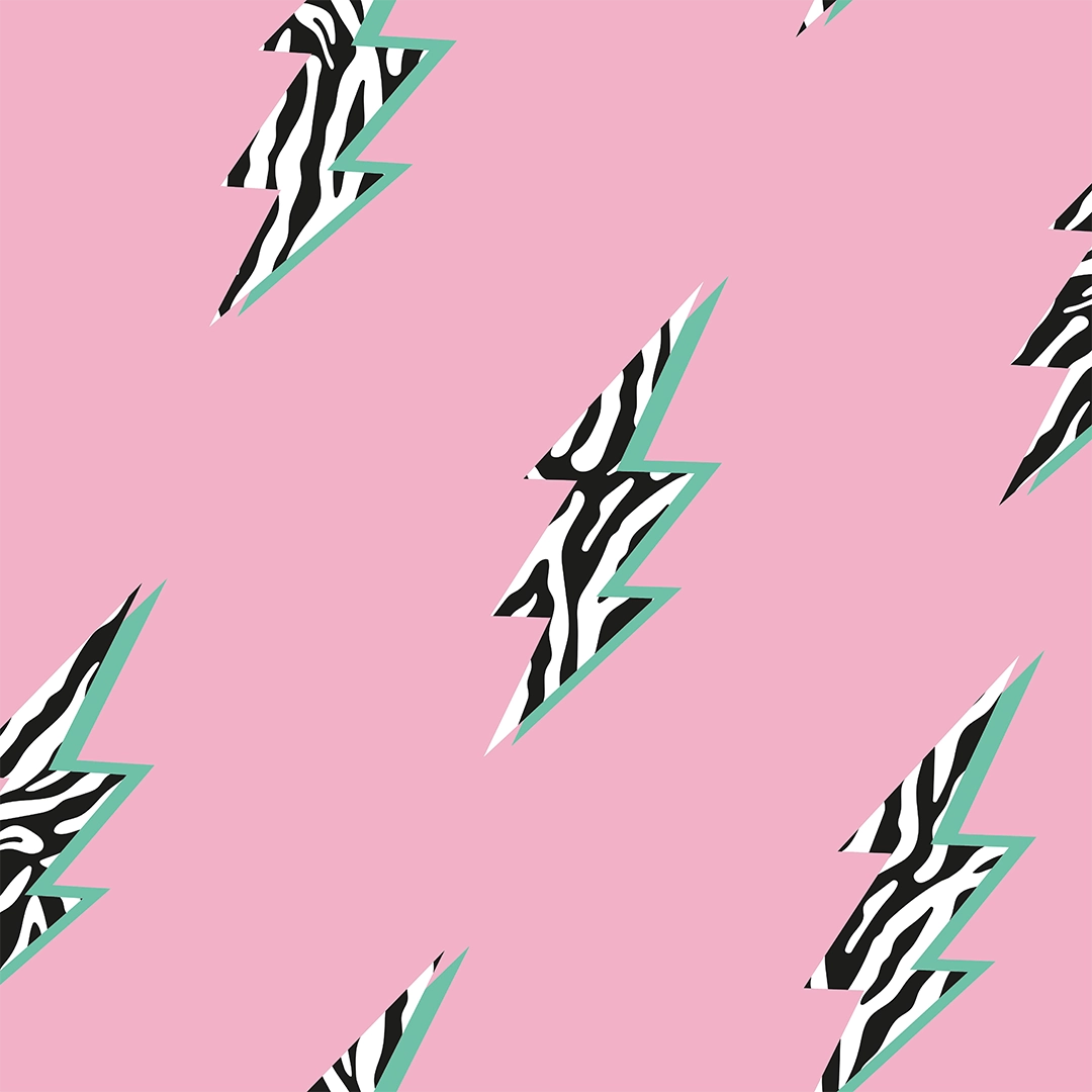 Sample of Flashback Wallpaper in Powder Puff