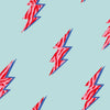 Sample of Flashback Wallpaper in Denim Blue