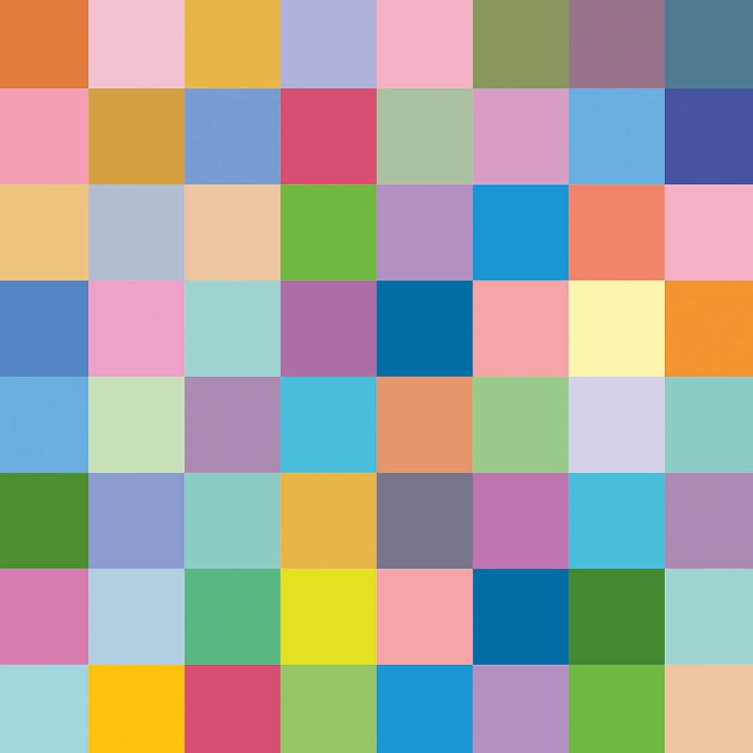 Sample of Checknicolour Dream Wallpaper in Multicoloured