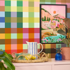 Picnic in the Park Wallpaper in Rainbow Brights