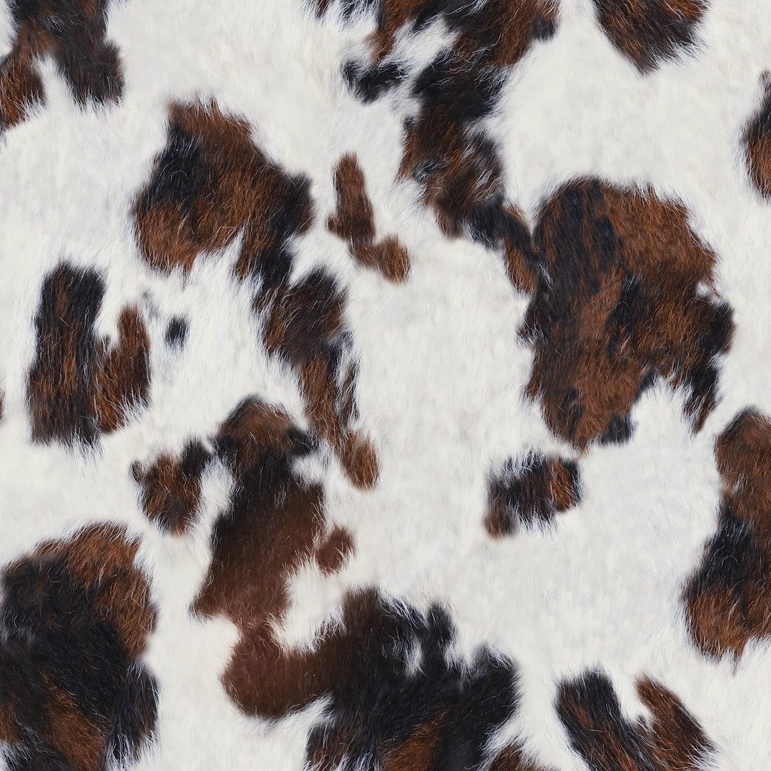 Rodeo Gaga Wallpaper in Bronco Brown, Boot Black & Western White