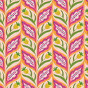 Not a Petal out of Place Wallpaper in Pinks, Orange and Yellow