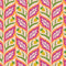 Not a Petal out of Place Wallpaper in Pinks, Orange and Yellow