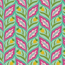 Not a Petal out of Place Wallpaper in Pinks on Greens