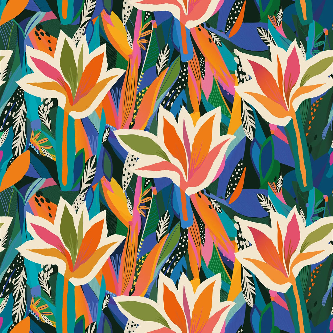 Sample of Welcome to Paradise Wallpaper in Brights