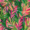 Let's get Tropical Wallpaper in Greens and Brights