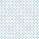 Criss Crossed Wallpaper in Electric Blue and Pinks