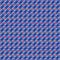 Criss Crossed Wallpaper in Electric Blue, Red and Orange