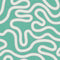 Sample of Dotty as a Squiggle Wallpaper in Teal and Pink