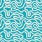 Sample of Ickle Squiggle Wallpaper in Turquoise and Pink
