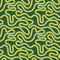 Sample of Ickle Squiggle Wallpaper in Green Lime and Pink
