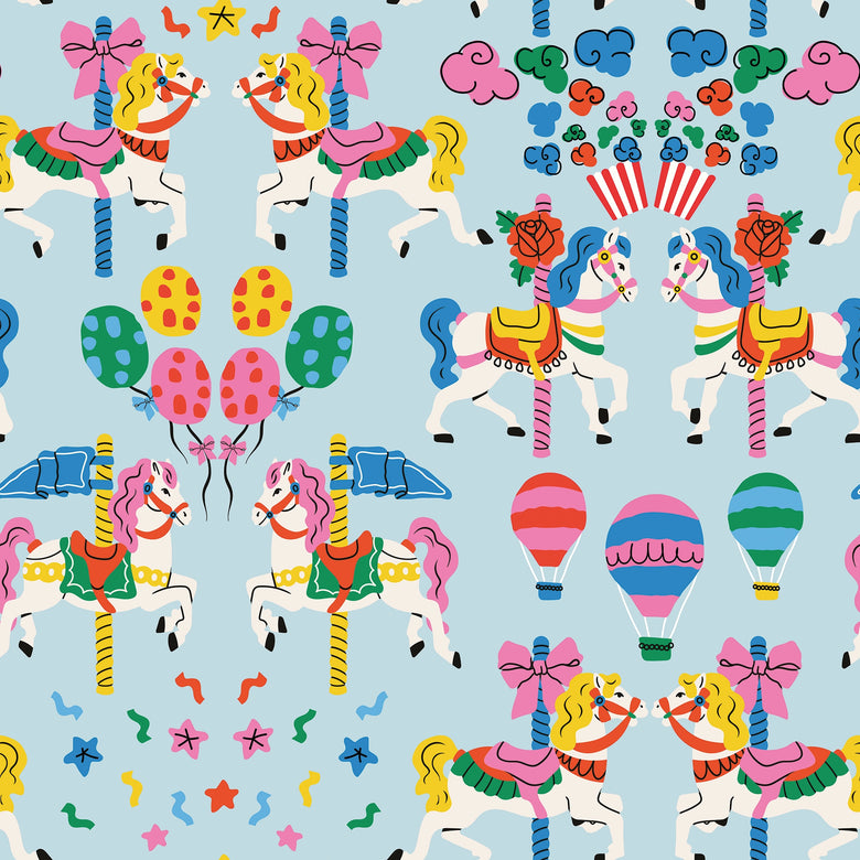 Kaleidocanters Wallpaper in Brights