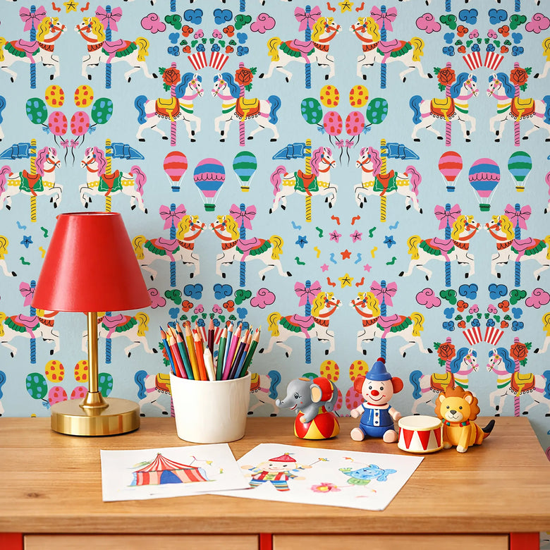 Kaleidocanters Wallpaper in Brights
