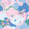 All the Fun of the Fair Wallpaper in Candy Pink and Blues
