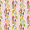Soft Ladder Wallpaper in Multicoloured on Sweet Pink