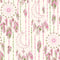 Spirit Halo Wallpaper in Greens and Raspberry on Cream
