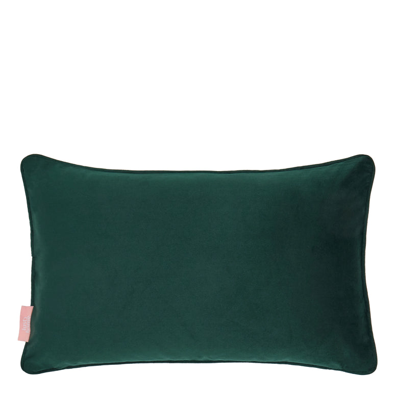 Leonardo Bolster Cushion in Green Marble