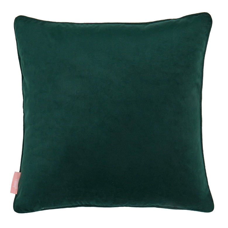 Leonardo Square Cushion in Green Marble