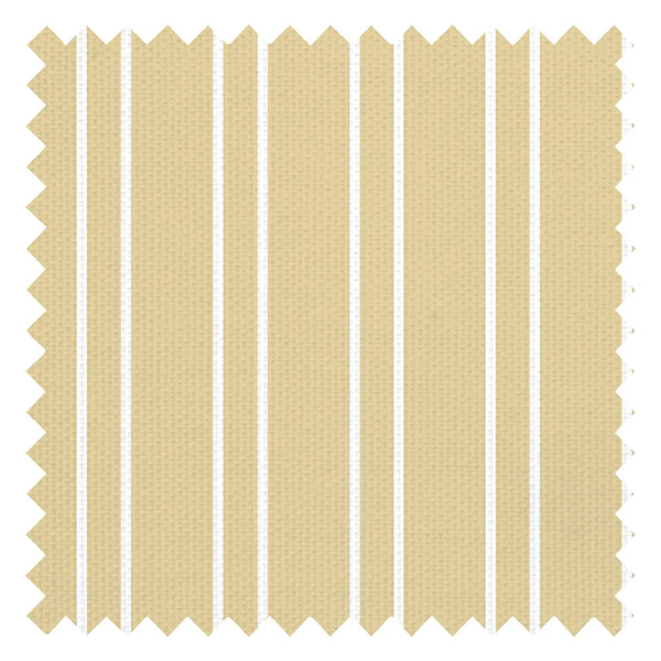 Line After Line Fabric in Custard