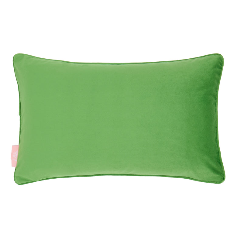 Not A Petal Out Of Place Bolster Cushion in Pinks, Orange & Yellow