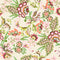Petal Prowl Wallpaper in Multicoloured on Cream