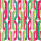 Retro Links Wallpaper in Pinks and Apple Greens
