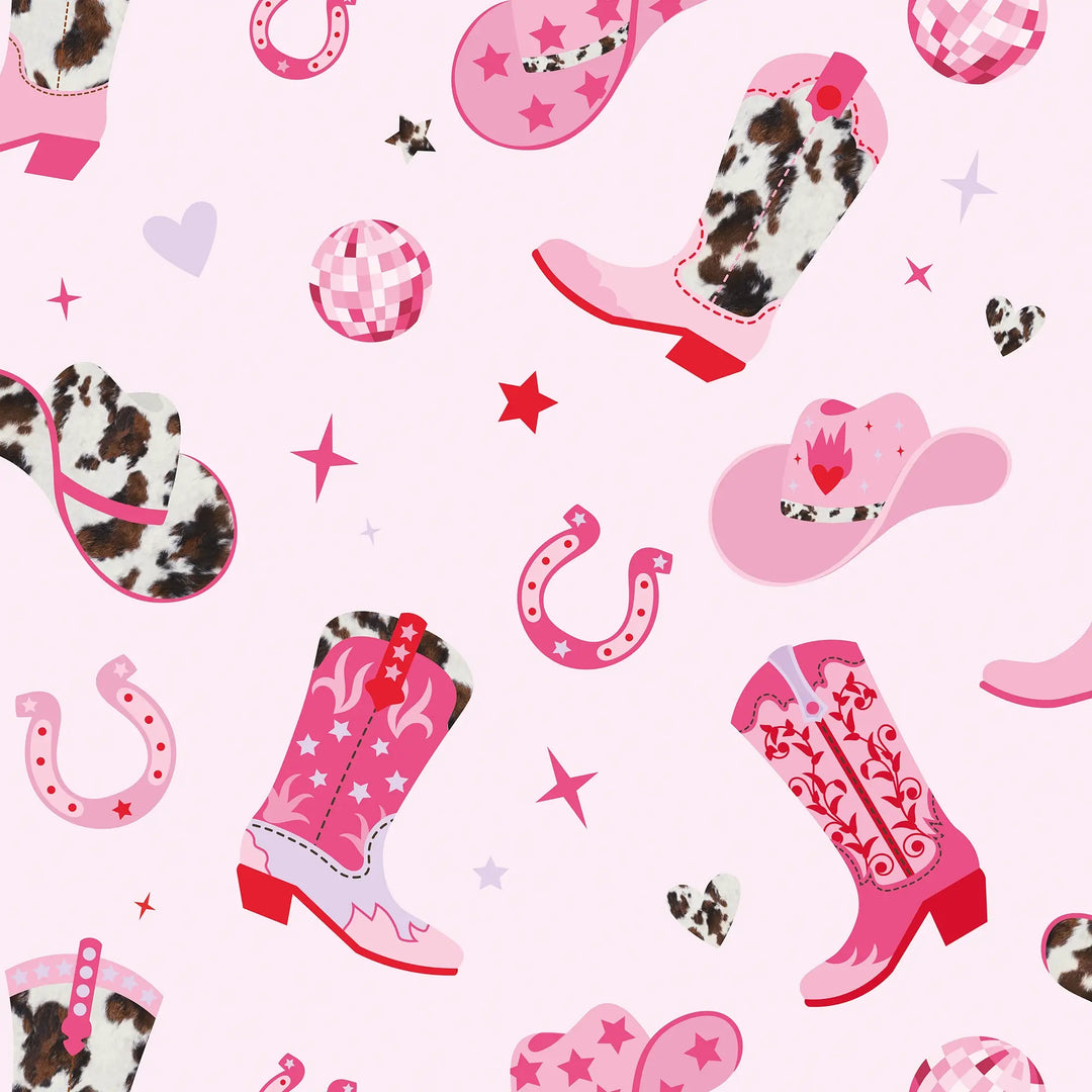 Rootin Tootin Wallpaper in Pickup Pinks