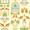 Safari So-Goodie Wallpaper on Butter Yellow