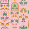 Safari So-Goodie Wallpaper on Pink