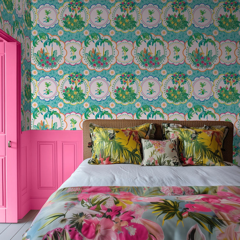 Serving up Tropical Delight in Tropical Turquoise