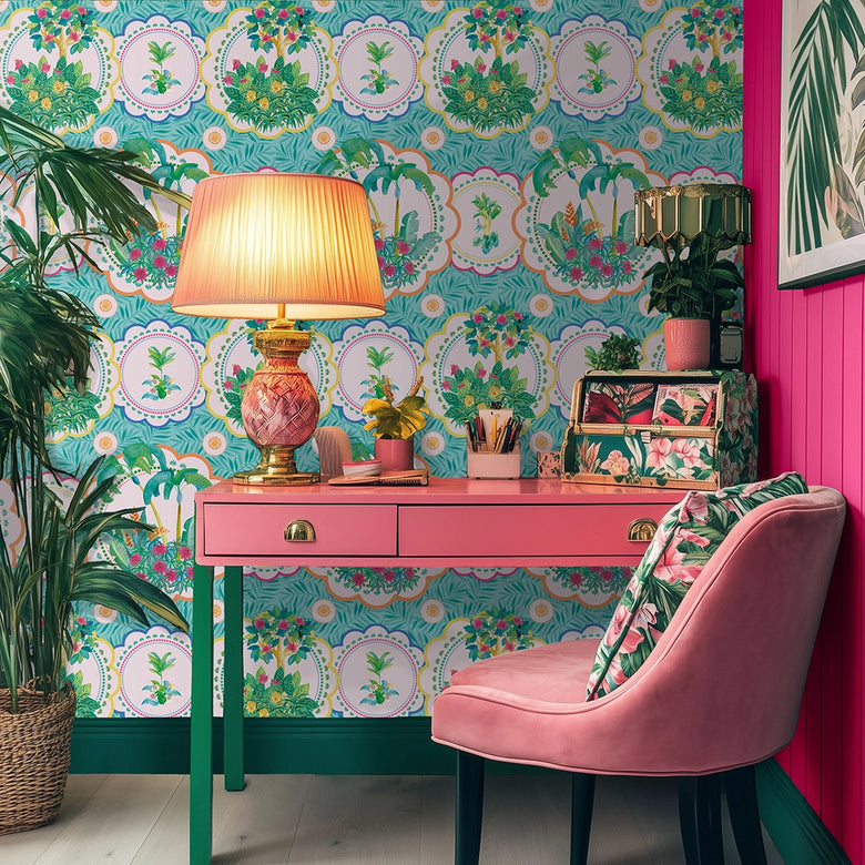 Serving up Tropical Delight in Tropical Turquoise