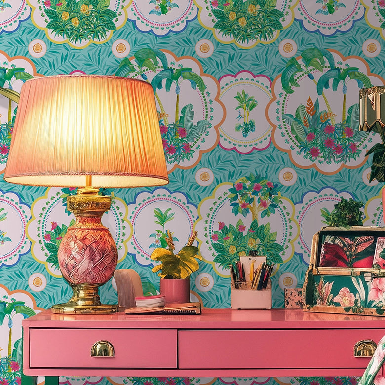 Serving up Tropical Delight in Tropical Turquoise