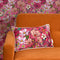 She's a Wildflower Bolster Cushion in Rose Pink