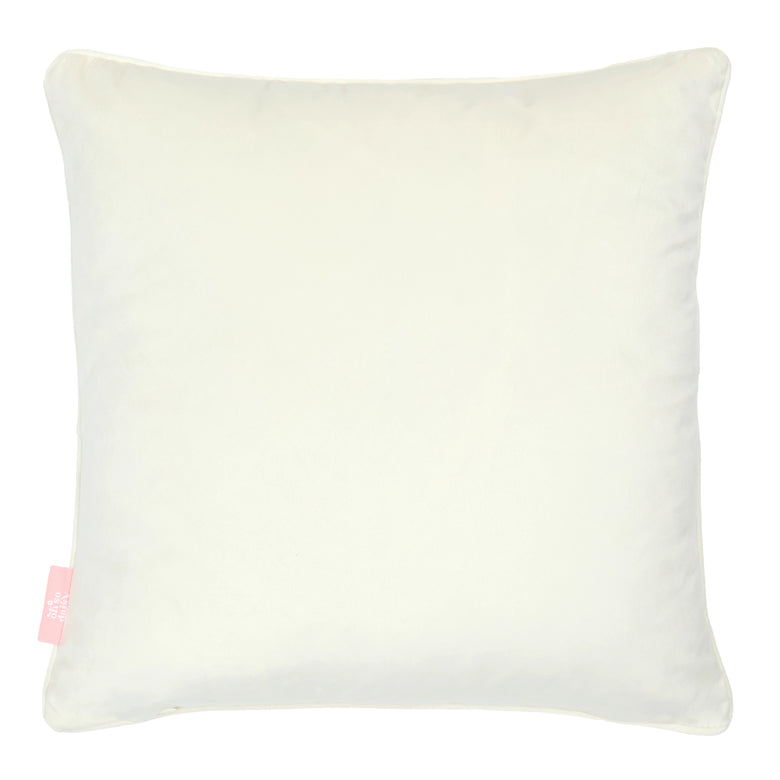 She's a Wildflower Square Cushion in Rose Pink