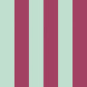 Signature Stripe Wallpaper in Berry Red and Elderflower Green