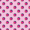 Splotch Wallpaper in Candy Pink