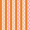 Straight & Wiggle Wallpaper in Raspberry and Orange Fizz