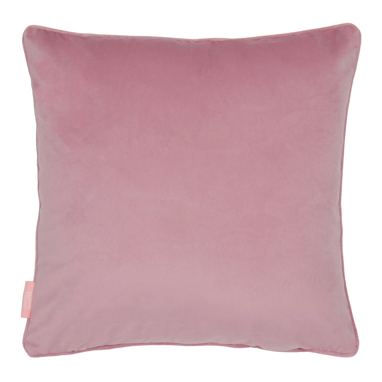 Tigerlily Square Cushion in Emerald Green, Pink and Orange