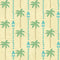 Tropical Thai Stripe Wallpaper in Golden Sunset
