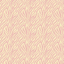 Truly Tiger Wallpaper in Rosy Pink on Cream
