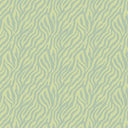 Truly Tiger Wallpaper in Teal on Green