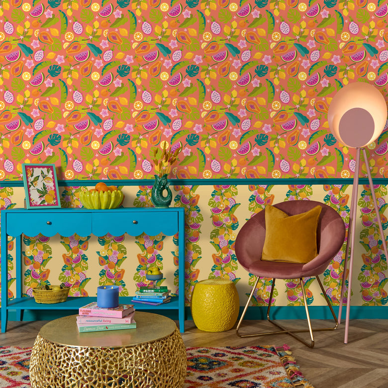 Watermelon Sugar Wallpaper in Blood Orange