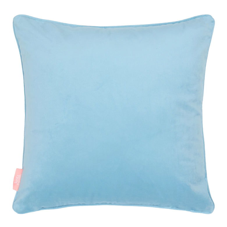 Wild AF Square Cushion in Bubblegum and Brights