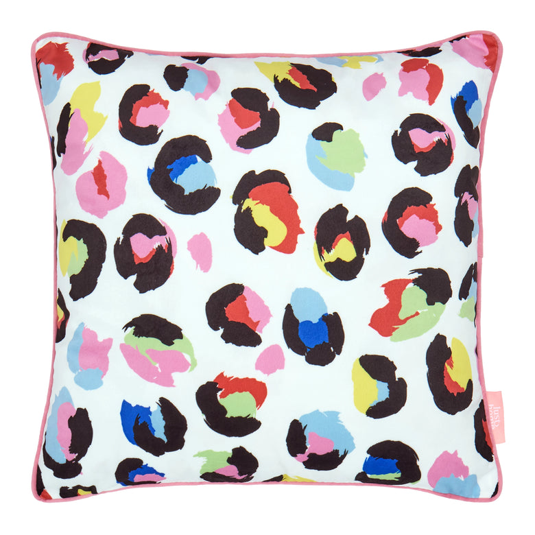 Wild Thing Square Cushion in Brights
