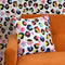 Wild Thing Square Cushion in Brights