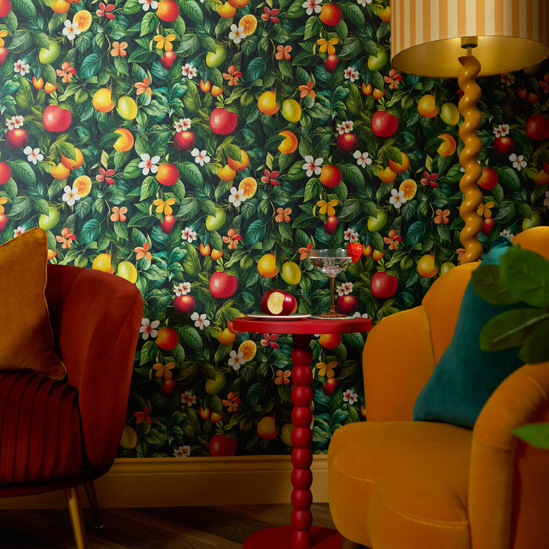 Zest Quest Wallpaper in Orchard Green