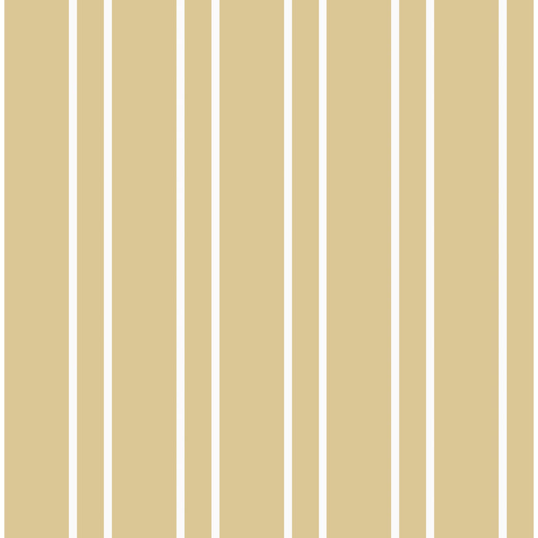 Soft Yellow Stripe Wallpaper