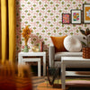 Day Dreamer Wallpaper in Vintage Pink and Olive on Gluten Free