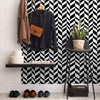 Black and White Chevron Wallpaper