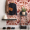 Terracotta Desert Print Wallpaper